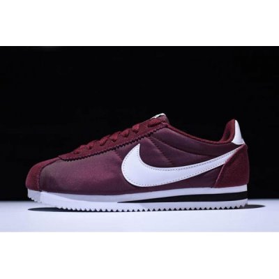 Nike Cortez Nylon Koyu Kırmızı / Siyah Lifestyle Ayakkabı Türkiye - SXAFNEFF